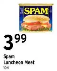 Brookshire's Spam Luncheon Meat offer