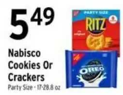 Brookshire's Nabisco Cookies Or Crackers offer