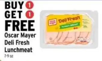 Brookshire's Oscar Mayer Deli Fresh Lunchmeat offer