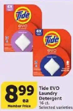 Vons Tide EVO Laundry Detergent offer