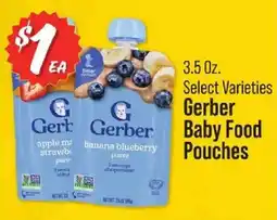 IGA Gerber baby food pouches offer