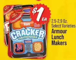 IGA Armour Lunch Makers Cracker Grunchers offer