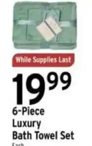 Brookshire's Luxury Bath Towel Set offer