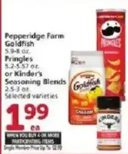 Vons Pepperidge Farm Goldfish offer