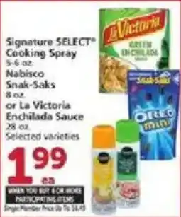 Vons Signature Select Cooking Spray offer