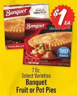 IGA Banquet Fruit or Pot Pies offer