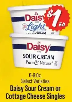 IGA Daisy Sour Cream or Cottage Cheese Singles offer