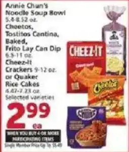 Vons Annie Chun's Noodle Soup Bowl offer