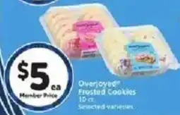 Vons Overjoyed Frosted Cookies offer