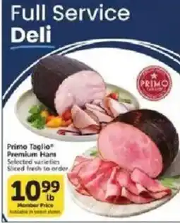 Vons Primo Taglio Premium Ham offer