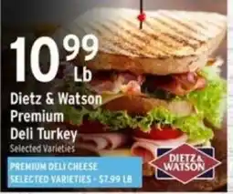 Brookshire's Dietz & Watson Premium Deli Turkey offer