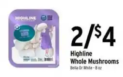 Brookshire's Highline whole mushrooms offer