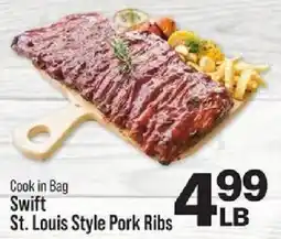 IGA Swift St. Louis Style Pork Ribs offer