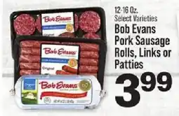 IGA Bob Evans Pork Sausage offer