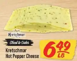 IGA Kretschmar Hot Pepper Cheese offer