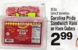 IGA Carolina Pride Sandwich Ham or Ham Cubes offer