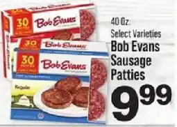 IGA Bob Evans Sausage Patties offer