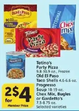 Vons Totino's Party Pizza offer