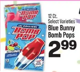 IGA Blue Bunny Bomb Pops offer