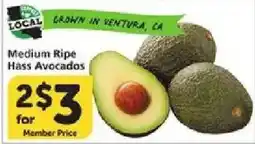 Vons Medium Ripe Hass Avocados offer