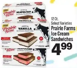 IGA Prairie Farms Ice Cream Sandwiches offer