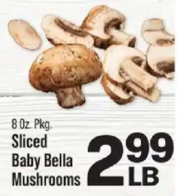 IGA Sliced Baby Bella Mushrooms offer