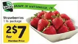 Vons Strawberries offer