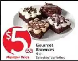 Vons Gourmet Brownies offer