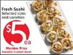 Vons Fresh Sushi offer