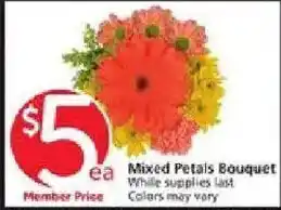 Vons Mixed Petals Bouquet offer
