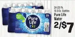 IGA Pure Life Water offer