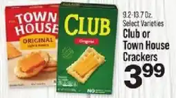 IGA Club or Town House Crackers offer