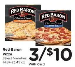 Kroger Red Baron Pizza offer