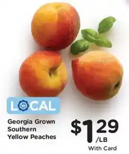 Kroger Georgia Grown Southern Yellow Peaches offer