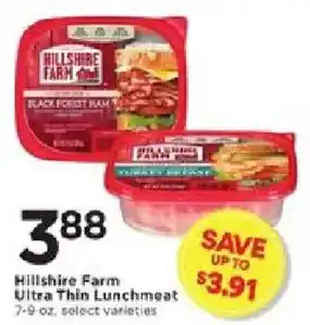 Cub Foods Hillshire Farm Ultra Thin Lunchmeat offer