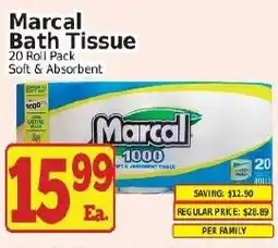Fine Fare Marcal bath tissue offer