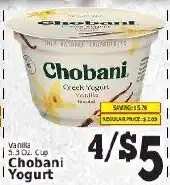 Fine Fare Chobani Yogurt offer