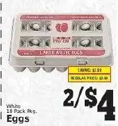 Fine Fare Large White Eggs offer