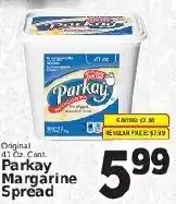 Fine Fare Parkay Margarine Spread offer