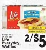 Fine Fare Life everyday waffles offer