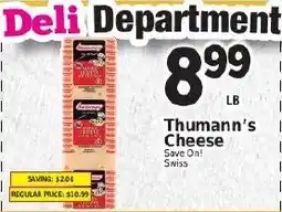 Fine Fare Thumann's Cheese offer