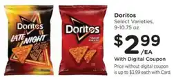 Kroger Doritos Select Varieties offer