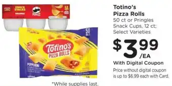 Kroger Totino's pizza rolls offer
