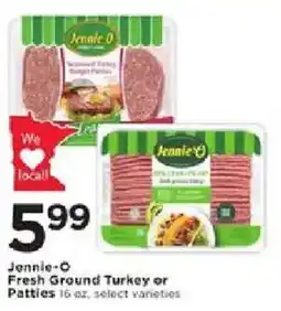 Cub Foods Jennie-O Fresh Ground Turkey or Patties offer