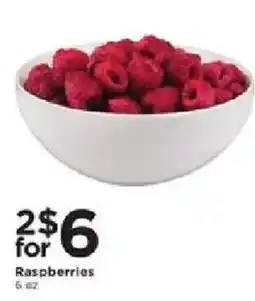 Cub Foods Raspberries offer