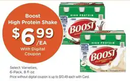 Kroger Boost High Protein Shake offer