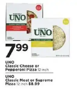 Cub Foods Uno classic cheese or pepperoni pizza offer