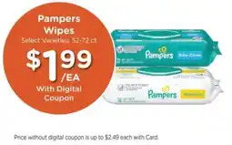 Kroger Pampers Wipes offer