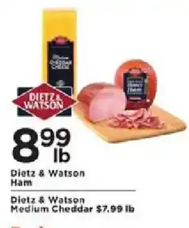 Cub Foods Dietz & Watson Ham offer