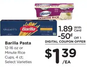 Kroger Barilla Pasta offer